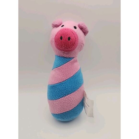 Vintage Lillian Vernon Kids Soft Bowling Set Animals Pins Ball Plush Stuffed Toy - Picture 8 of 16